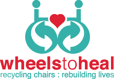 Donated mobility aids ready for shipment